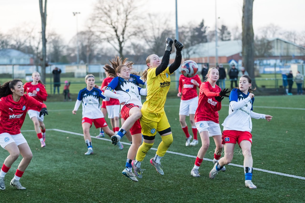 Bild 341 - wBJ Hamburger SV - Holstein Kiel : Ergebnis: 8:0